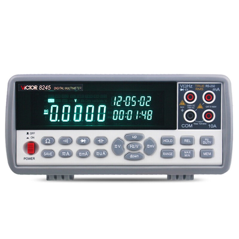 勝利儀器VC8245 專業之選，高精度臺式萬用表的卓越性能解析